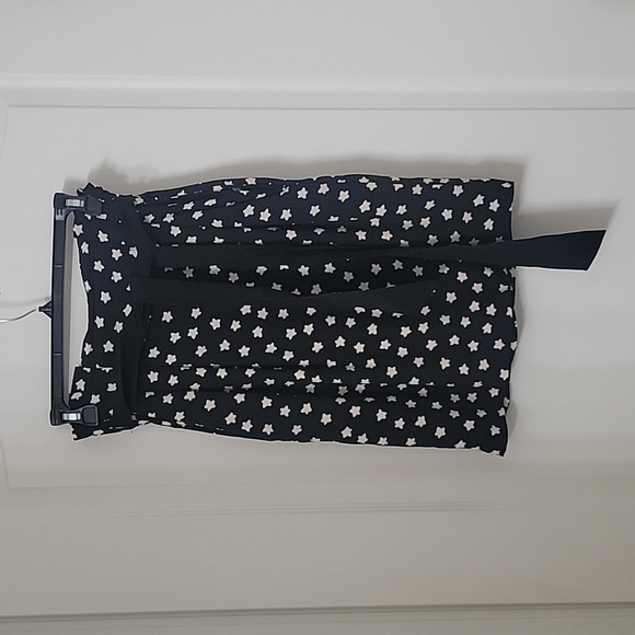 Sinequanone Size Unknown Black Paper Bag Skirt with Back Exposed Zipper Closure - Picture 1 of 10